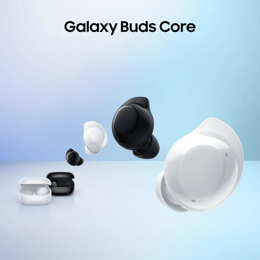 Fone de Ouvido Bluetooth Samsung Galaxy Buds Core Preto SM-R410