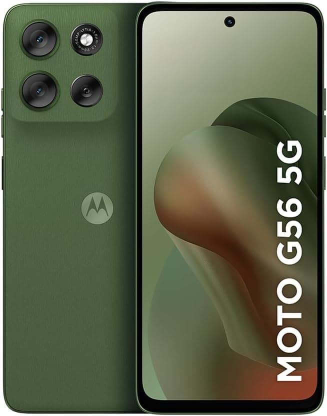 Motorola Moto G56 5G, 256GB, 24GB RAM e 50MP Camera Sony Lytia 600, Proteção Militar MIL-STD 810H